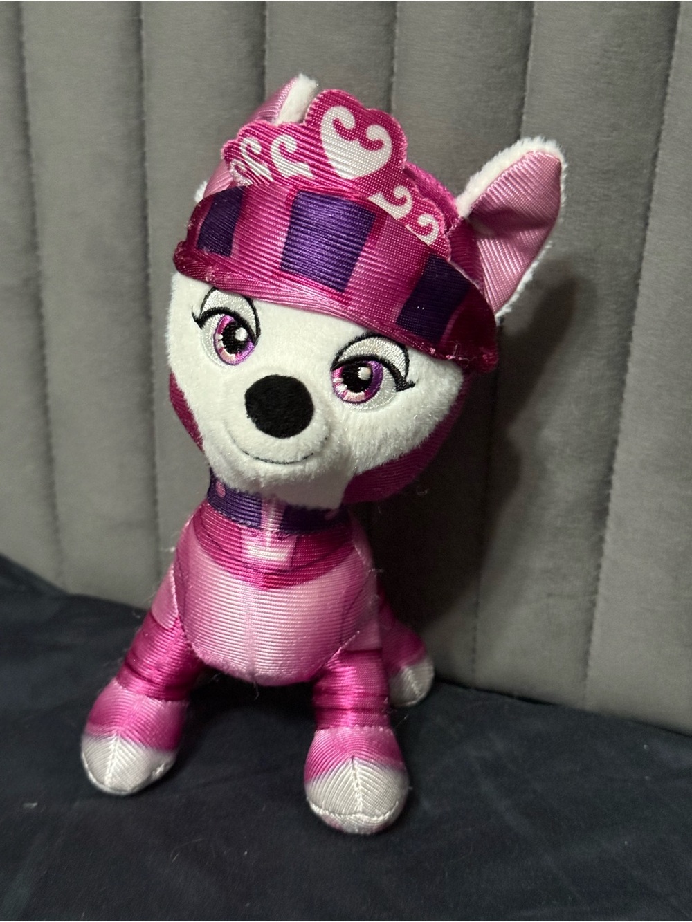 PAW Patrol Rescue Knights Sweetie 8” Plush Spin Master Pink Purple
